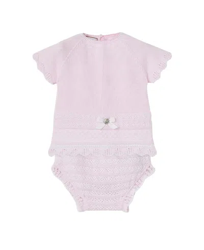 Paz Rodriguez Boys' Alaia Set - Baby In Pink