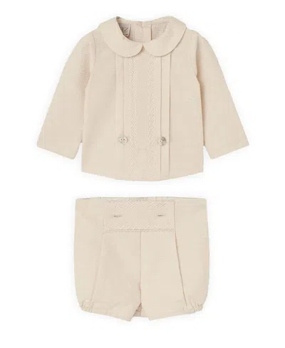 Paz Rodriguez Boys' Alegria Set - Baby In Neutral