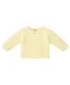 Paz Rodriguez Boys' Esencial Cotton Cardigan - Baby In Yellow