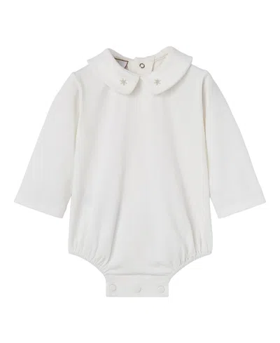 Paz Rodriguez Boys' Essentia Bodysuit - Baby In White