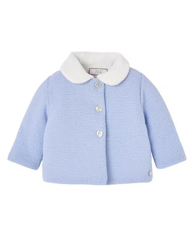 Paz Rodriguez Boys' Fogar Coat - Baby In Blue