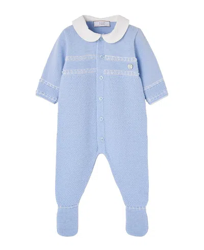 Paz Rodriguez Boys' Fogar Romper - Baby In Blue