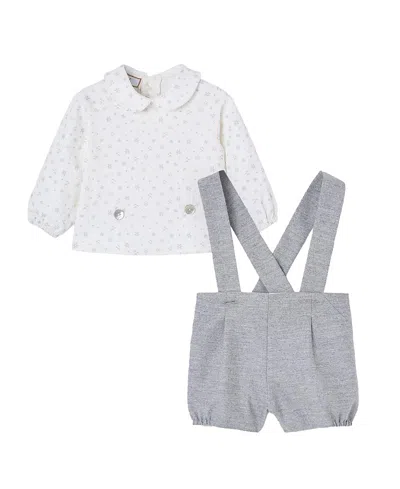 Paz Rodriguez Boys' Neve Set - Baby In Gray