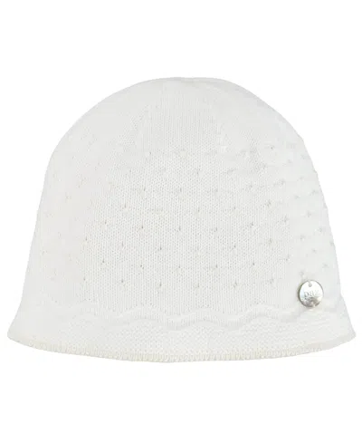 Paz Rodriguez Boys' Newborn Paz V26 Cap In White