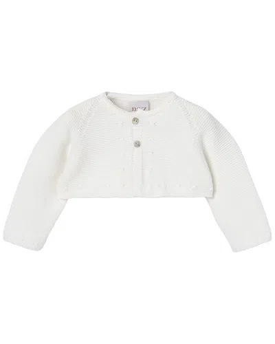 Paz Rodriguez Boys' Newborn Paz V26 Cardigan - Baby In White