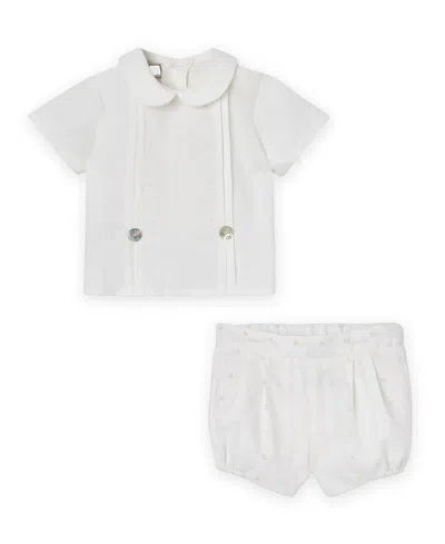 Paz Rodriguez Boys' Paz V26 Set - Baby In White