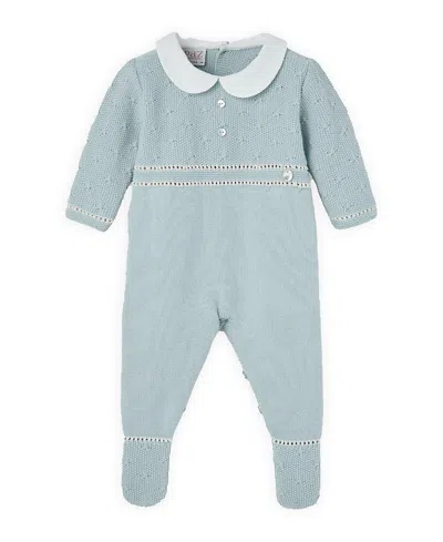 Paz Rodriguez Boys' Semilla Romper - Baby In Blue