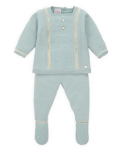 Paz Rodriguez Boys' Semilla Set - Baby In Green