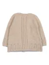 Paz Rodriguez Cable-knit Button Cardigan In Brown