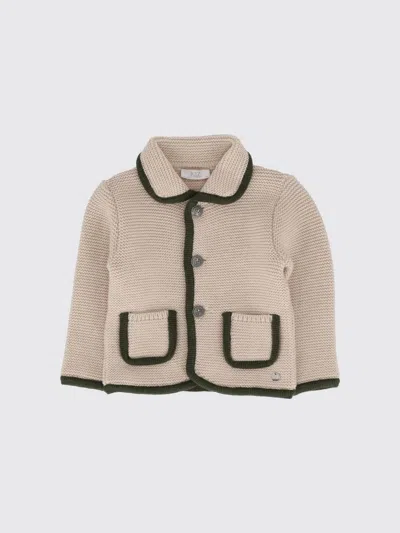 Paz Rodriguez Babies'  Coat Kids Color Beige In Nude
