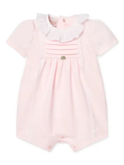 Paz Rodriguez Babies' Cotton Shorties In Pink