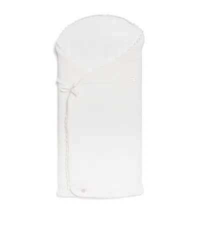 Paz Rodriguez Cotton Sleeping Bag In Ivory