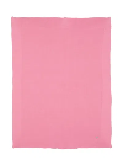 Paz Rodriguez Essential Organic Cotton Blanket In Pink