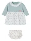 Paz Rodriguez Baby Girls Dress And Bloomers Set In Multi