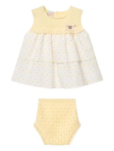 PAZ RODRIGUEZ FLORAL-PRINT DRESS SET