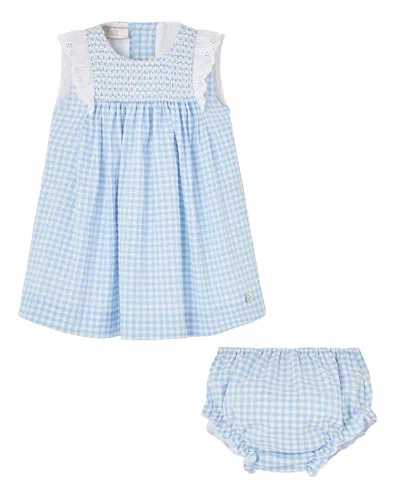 Paz Rodriguez Girls' Anade Set - Baby, Little Kid In Blue