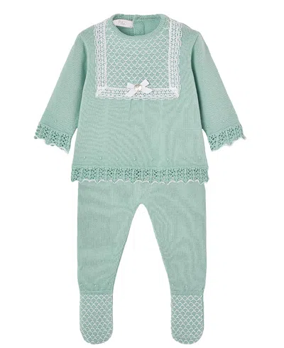 Paz Rodriguez Girls' Cauce Set - Baby In Green