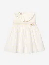 Paz Rodriguez Girls Cotton Dress In Multicoloured