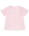 Paz Rodriguez Girls' Linda Sweater - Baby In Chalk Pink/white