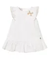 Paz Rodriguez Girls' Lino Dress - Baby In White
