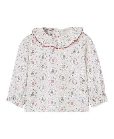 Paz Rodriguez Girls' Lumbre Blouse - Baby In Multi