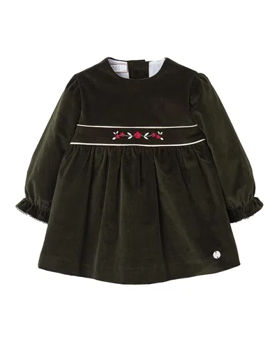 Paz Rodriguez Girls' Nadal Dress - Baby In Green