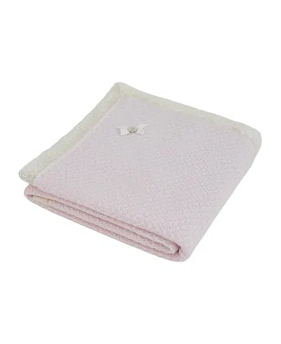 Paz Rodriguez Girls' Nai Shawl - Baby In Neutral