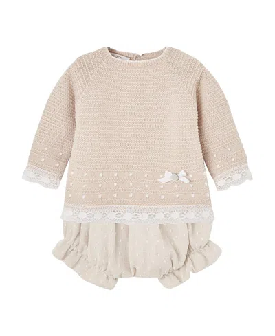 Paz Rodriguez Girls' Nectar Set - Baby In White