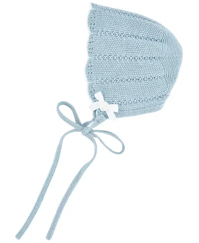 Paz Rodriguez Girls' Newborn Eden V26 Bonnet - Baby In Blue