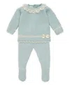 Paz Rodriguez Girls' Newborn Semilla Set - Baby In Blue