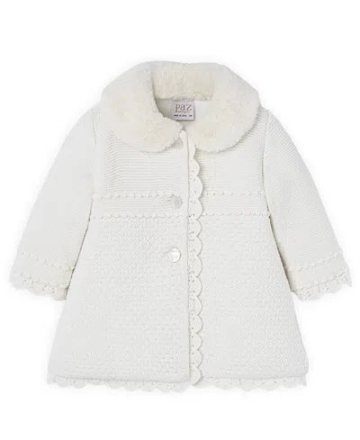 Paz Rodriguez Kids' Girls' Paz Oi 25-26 Coat - Baby In White