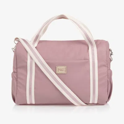 Paz Rodriguez Babies' Girls Pink Faux Leather Changing Bag (36cm)