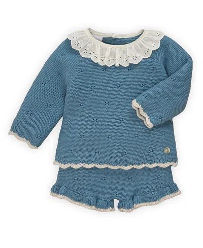 Paz Rodriguez Girls' Quinta Set - Baby In Blue