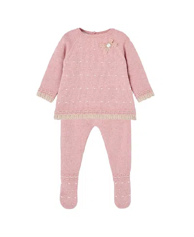 Paz Rodriguez Girls' Val Set - Baby In Pink
