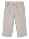 Paz Rodriguez Herringbone Trouser Set In Neutral