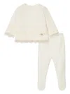Paz Rodriguez Ivory Leggings In Neutrals