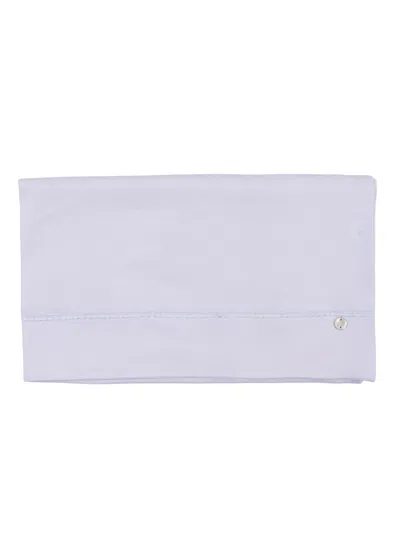 Paz Rodriguez Knit Newborn Blanket "interlock V26" In Blue