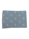 Paz Rodriguez Knit Newborn Blanket "verne" In Blue