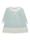 PAZ RODRIGUEZ KNIT NEWBORN DRESS "RUISE�OR"