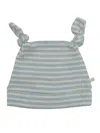 Paz Rodriguez Knit Newborn Hat "peterpan" In Blue