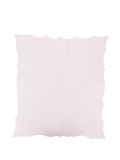 Paz Rodriguez Knit Newborn Shawl "essentia Oi 25-26" In Pink
