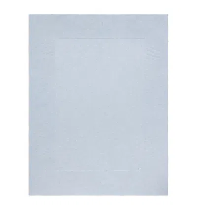 Paz Rodriguez Knitted Blanket In Blue