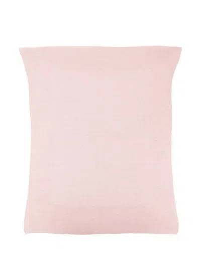 Paz Rodriguez Knitted Blanket In Pink