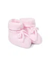 Paz Rodriguez Knitted Slippers In Pink