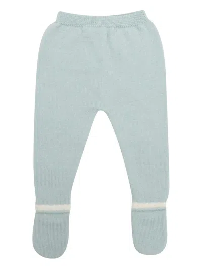 Paz Rodriguez 针织长裤 In Blue