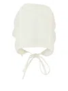 Paz Rodriguez Lace-trimmed Bonnet In White