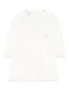 Paz Rodriguez Lace-trimmed Dress In White