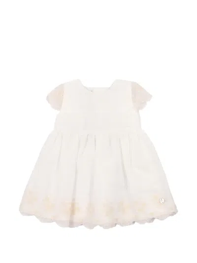 Paz Rodriguez Babies' Lace-trim Dress In Pink