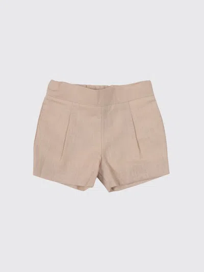 Paz Rodriguez Babies'  Pants Kids Color Beige In Brown