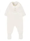 Paz Rodriguez Peter Pan-collar Wool Pajama In White